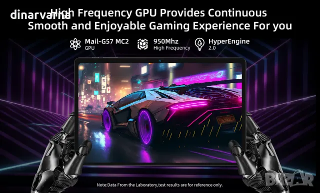 BMax MaxPad i11 Pwer 8+8/256GB 11" Gaming Таблет, снимка 6 - Таблети - 44353489