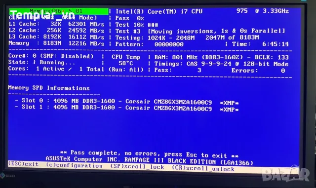 Corsair Vengeance 2x4 GB DDR3 1600, снимка 2 - RAM памет - 43217758