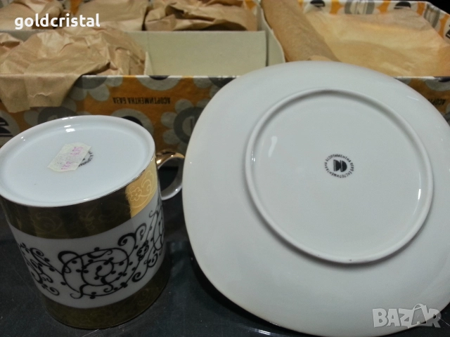 Стар български порцелан за чай кафе , снимка 4 - Антикварни и старинни предмети - 52842846