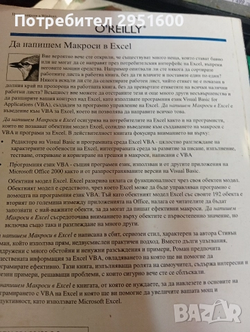 МАКРОСИ В EXCEL от Стивън Роман, снимка 2 - Специализирана литература - 52708215