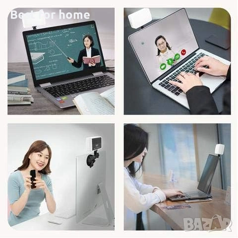 VIJIM VL120 Мощен преносим комплект LED лампа за видео разговори, снимка 3 - Други - 53914349