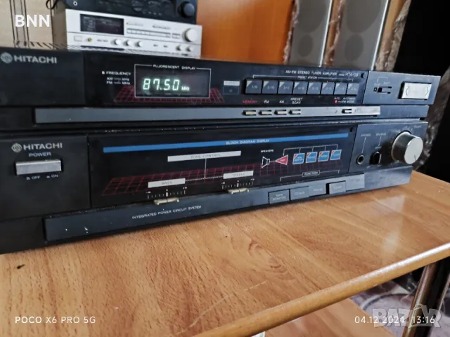 HITACHI HTA-09, снимка 2 - Ресийвъри, усилватели, смесителни пултове - 48221619