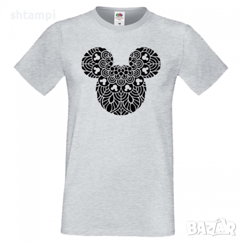 Мъжка тениска Mickey Head 5 Подарък,Изненада,Рожден ден