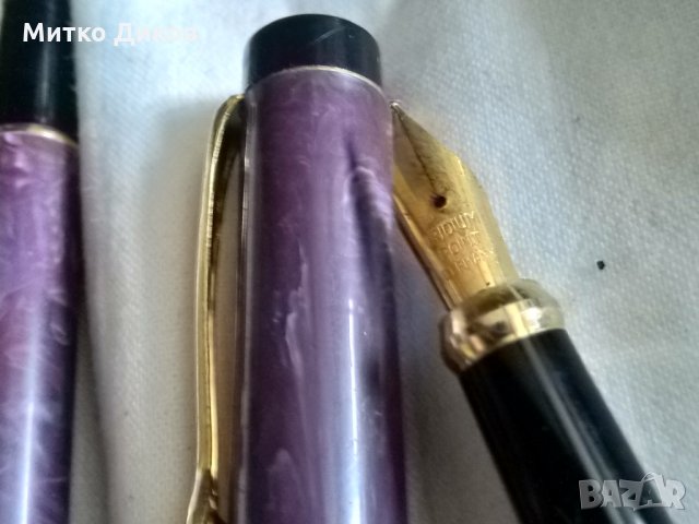 Комплект писалка Иридиум пойнт Германия и две химикалки-едната ролер, снимка 10 - Ученически пособия, канцеларски материали - 29428192