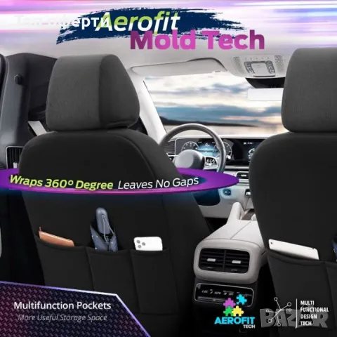 Тапицерия за седалки Otom Carbon CRB3402 (черночервено), снимка 2 - Аксесоари и консумативи - 48679186