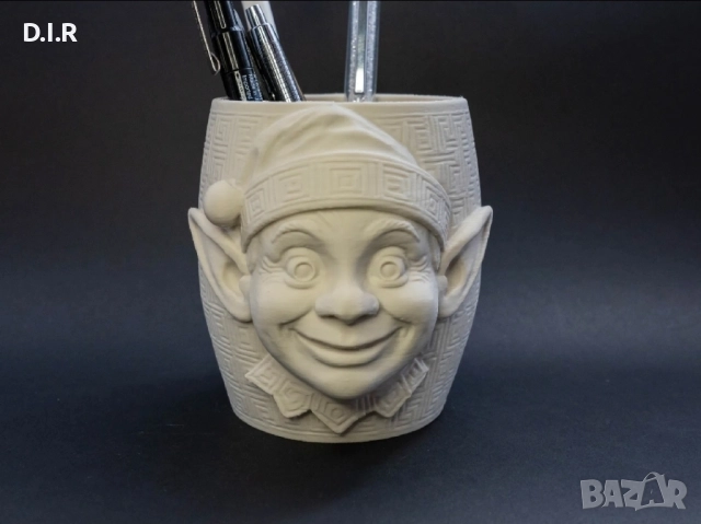 Коледен елф - органайзер за химикалки, снимка 6 - Художествена литература - 52506306