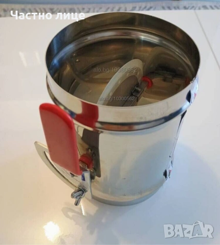 ПРОМОЦИЯ! КЛАПА за аспирация ф125мм. с уплътнение против миризми и навлизане на студено през зимата, снимка 2 - Други стоки за дома - 50322579