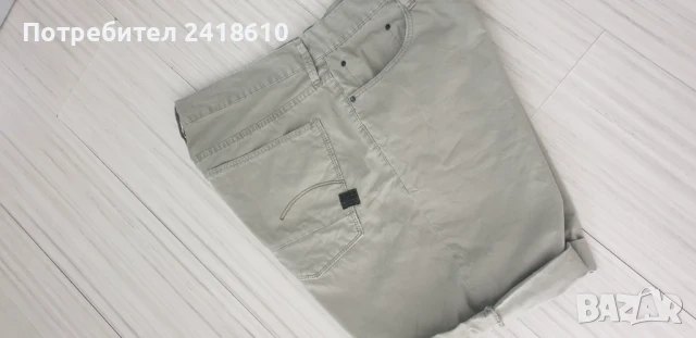 G - Star Type 89 Long  1/2 Short Cotton Mens Size 31 - 32 ОРИГИНАЛ! Мъжки Къси Панталони!, снимка 2 - Къси панталони - 50905753