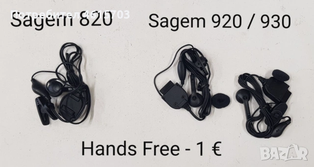 Hands free за SonyEricsson T28,Samsung D500,Nokia 8210,8310,1100,Sagem,LG,Panasonic,Nokia 5110,3310, снимка 11 - Слушалки, hands-free - 52155711