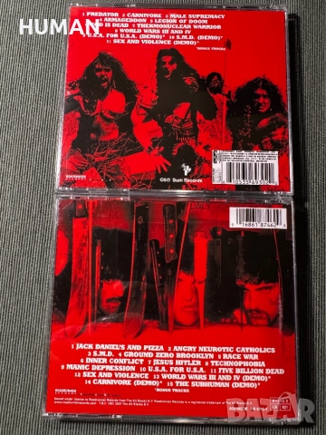 Venom - Bathory - Disharmonic Orchestra - Carnivore - Cannibal Corpse, снимка 15 - CD дискове - 52393652