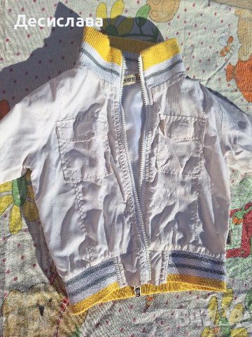 Детско тънко яке, снимка 1 - Бебешки якета и елеци - 42829762