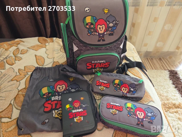 Раница и несесери Brawl stars, снимка 1