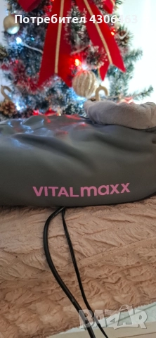 VITALmaxx вибро масажен колан – работещ, отличен за релаксация , снимка 2 - Масажори - 52593173
