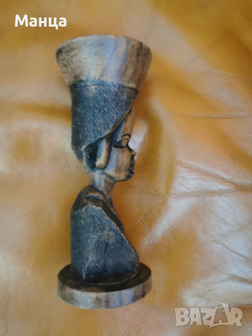 Африкански свещник от Нигерия, снимка 2 - Антикварни и старинни предмети - 36543384