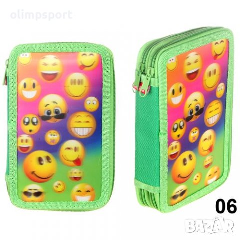 Несесер ученически с 2 отделения и 3D картинка, шит. Всяко отделение разполага с цип за затваряне. Н, снимка 8 - Ученически пособия, канцеларски материали - 37820547