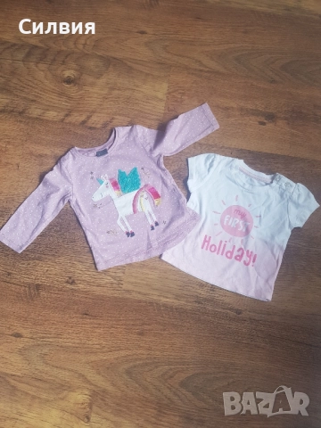 Блузка и тениска за 3 м