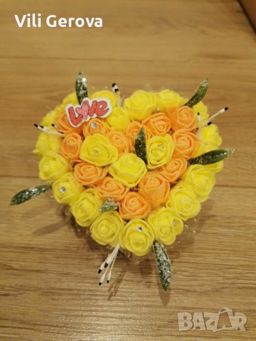 Ръчно изработени подаръци за всеки повод, снимка 2 - Изкуствени цветя - 34010037