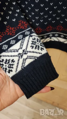 Дамски коледен пуловер, снимка 8 - Блузи с дълъг ръкав и пуловери - 48492466