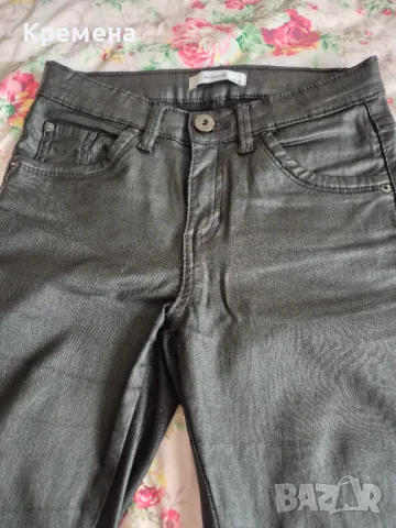 детски кожен панталон, детски клинове 2 бр. + бонус дънкова пола, снимка 6 - Детски панталони и дънки - 49692496