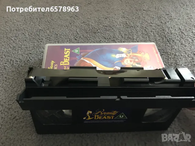 Видеокасета '' Красавицата и Звяра ''  VHS, снимка 13 - Анимации - 50229853