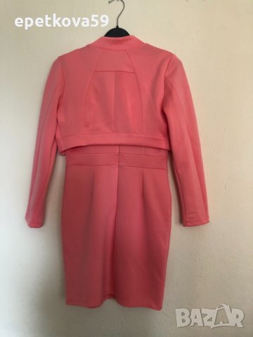 Дамски комплект рокля и болеро в размер М, снимка 2 - Комплекти - 31887653