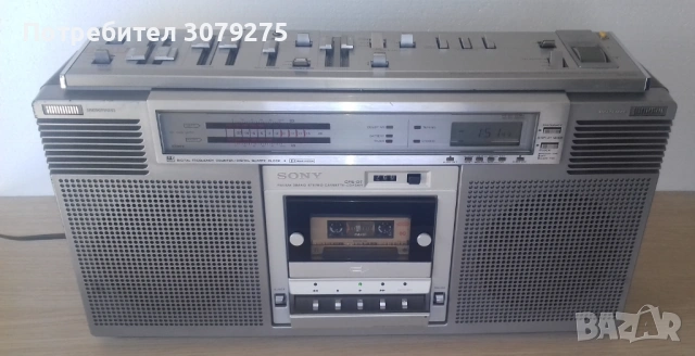 Sony CFS-D7, снимка 3 - Радиокасетофони, транзистори - 49243715