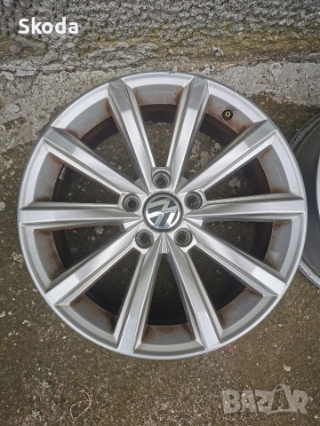 джанти Passat Tiguan 17 5x112 оргинални , снимка 5 - Гуми и джанти - 54036774