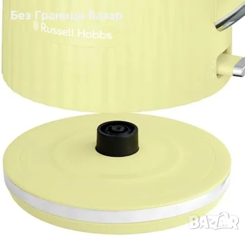 Нова Лимонова електрическа кана за вода Russell Hobbs 1.7L, 3000W, снимка 2 - Други - 47457534