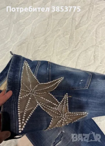Дънки Dsquared2, снимка 5 - Дънки - 56543309