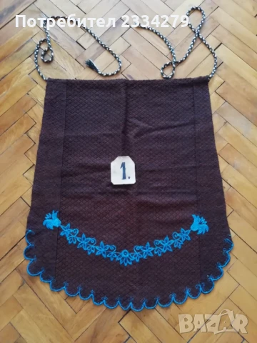 Стари автентични тракийски престилки от Ямболско-Старозагорско, снимка 3 - Антикварни и старинни предмети - 51100098