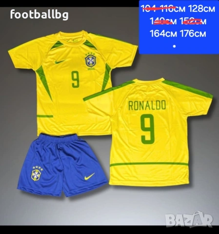 РЕТРО мъжки футболни тениски 💛⚽️ Бразилия , снимка 4 - Футбол - 44651447