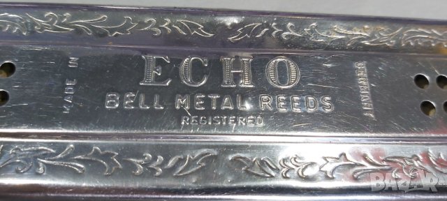 VINTAGE M. HOHNER THE ECHO HARF HARMONICA BELL, снимка 4 - Антикварни и старинни предмети - 36836719