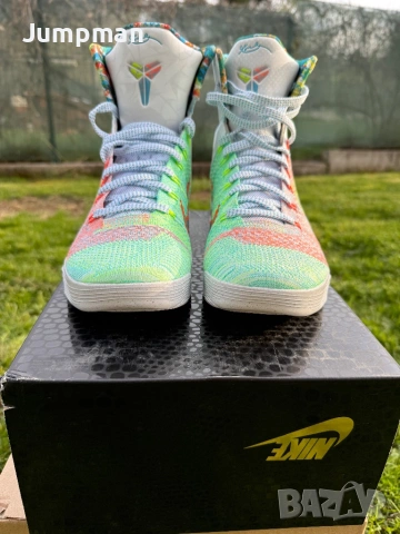 Mьжки кецове Nike Kobe 9 Elite Protro, снимка 7 - Маратонки - 54159314