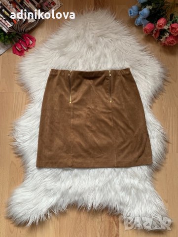 Велурена пола New Look, снимка 1