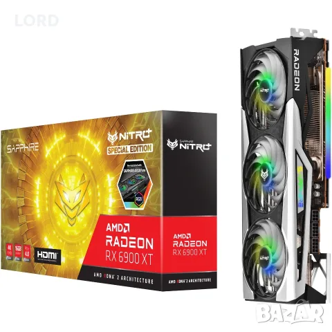 Видеокарта SAPPHIRE Radeon RX 6900 XT 16GB NITRO+ SE