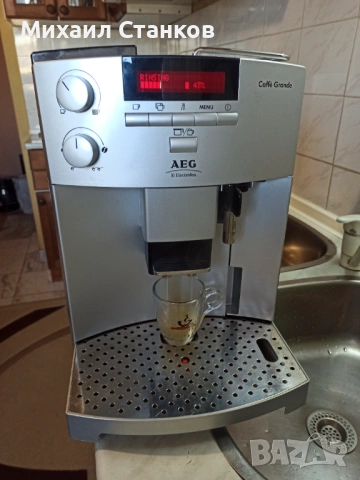 Кафе автомат АЕG, снимка 7 - Кафемашини - 53141447