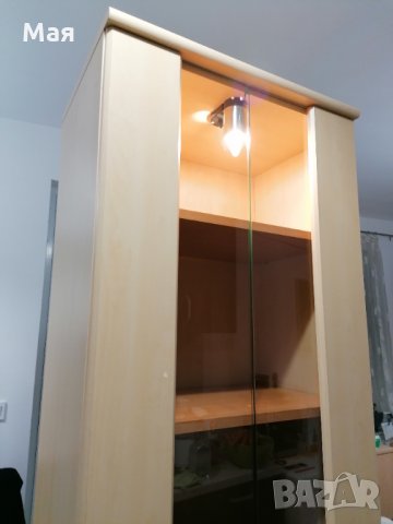 Шкаф/Библиотека/Секция с осветление, снимка 7 - Гардероби - 31376428