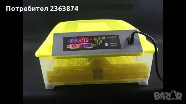 Инкубатор 48 яйца, снимка 2 - Други стоки за животни - 29459849