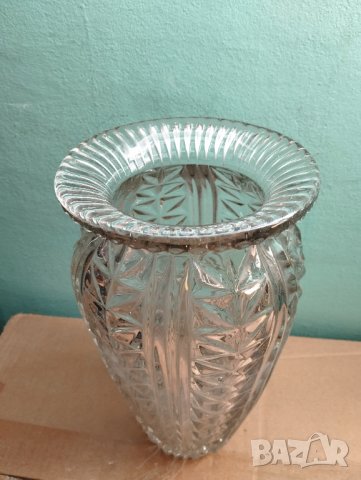 Кристална ваза арт деко, снимка 2 - Други ценни предмети - 42511988