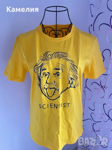 Тениска с щампа, снимка 2 - Тениски - 51475856