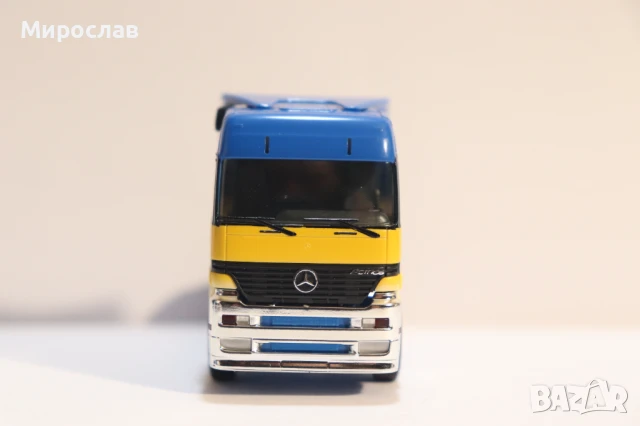 HERPA H0 1/87 MERCEDES ACTROS ВЛЕКАЧ КАМИОН МОДЕЛ ТИР, снимка 4 - Колекции - 50749784