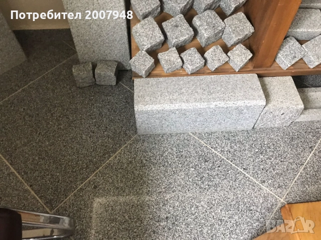 Паве Гранит - 95 лв. м2 с ддс -рязани и с заоблени ъгли, снимка 2 - Строителни материали - 52397004