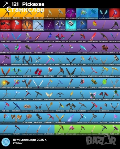 128 skins | OG STW (Ultimate) | Galaxy | The Reaper | Take The L | Elite Agent | Rose Team Leader | , снимка 2 - Други игри и конзоли - 52899480