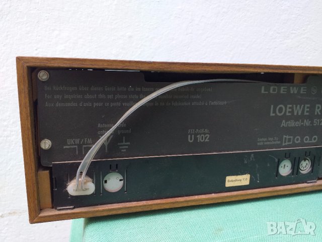 LOEWE OPTA R172  1971г, снимка 7 - Радиокасетофони, транзистори - 29516183