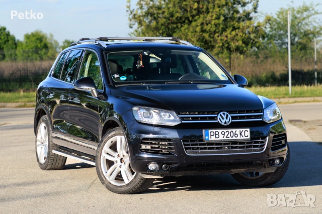 Фолксваген Туарег (VW Touareg ) дизел, 240 к.с. 2010 г. въздушно окачване ACC 360° камери
