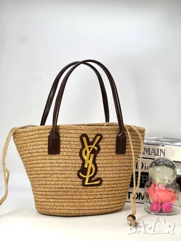 чанти :➡️43cm⬆️21cm 🌟ysl saint laurent , снимка 4 - Чанти - 51224717
