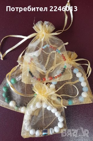 Гривни-за късмет и благополучие-естествени камъни-ръчна изработка, снимка 2 - Гривни - 37878748