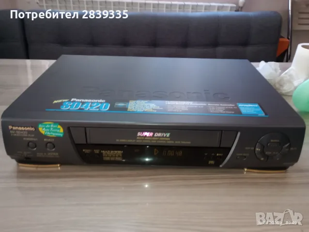 Видео Panasonic NV-SD420, снимка 7 - Плейъри, домашно кино, прожектори - 55721437