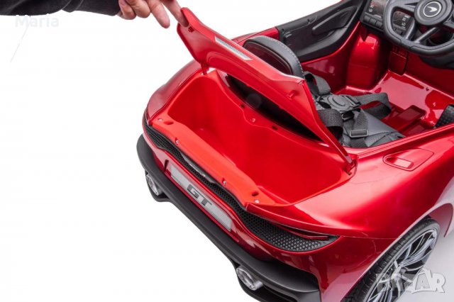 Акумулаторен КОЛА Licensed Mclaren GT 12V с меки гуми с Кожена седалка MP3, снимка 10 - Детски велосипеди, триколки и коли - 37014488