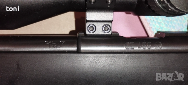 Карабина CZ455. 17HMR, снимка 2 - Оборудване и аксесоари за оръжия - 52851885